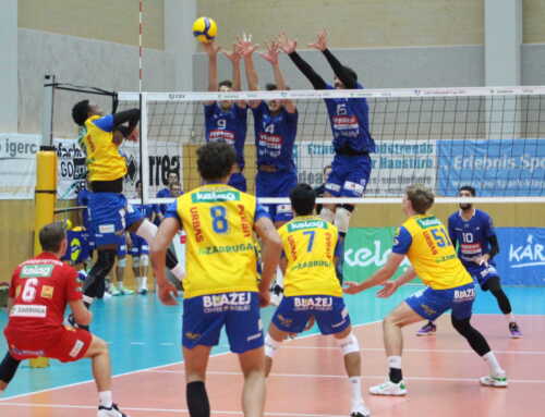 3:2 – Aich/Dob ringt im CEV Cup-Hinspiel Lausanne nieder !